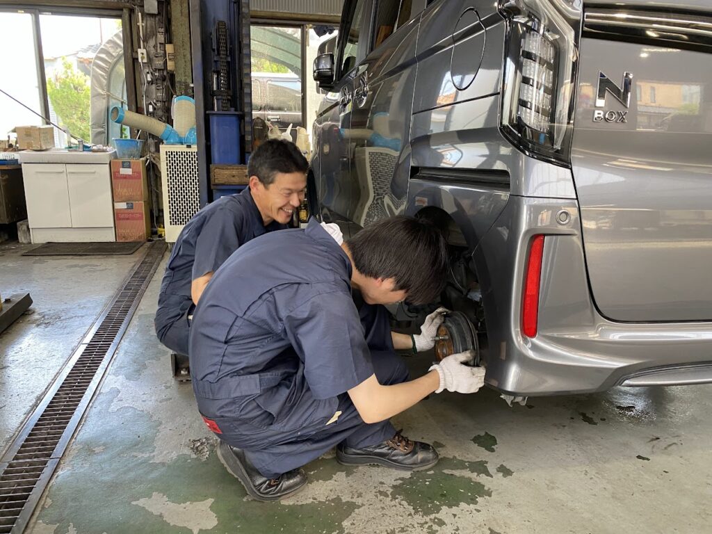 採用者の作業風景